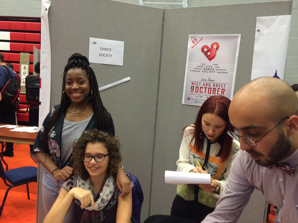 CityDanceSoc's tweet photo. Great turnout at Fresher's Fair today! Hope to see many new faces this year! http://t.co/HriyOxxedy