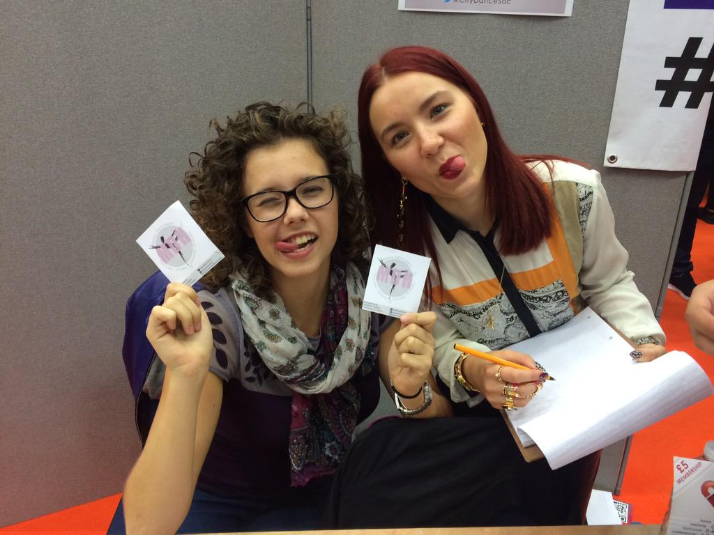 CityDanceSoc's tweet photo. Great turnout at Fresher's Fair today! Hope to see many new faces this year! http://t.co/HriyOxxedy
