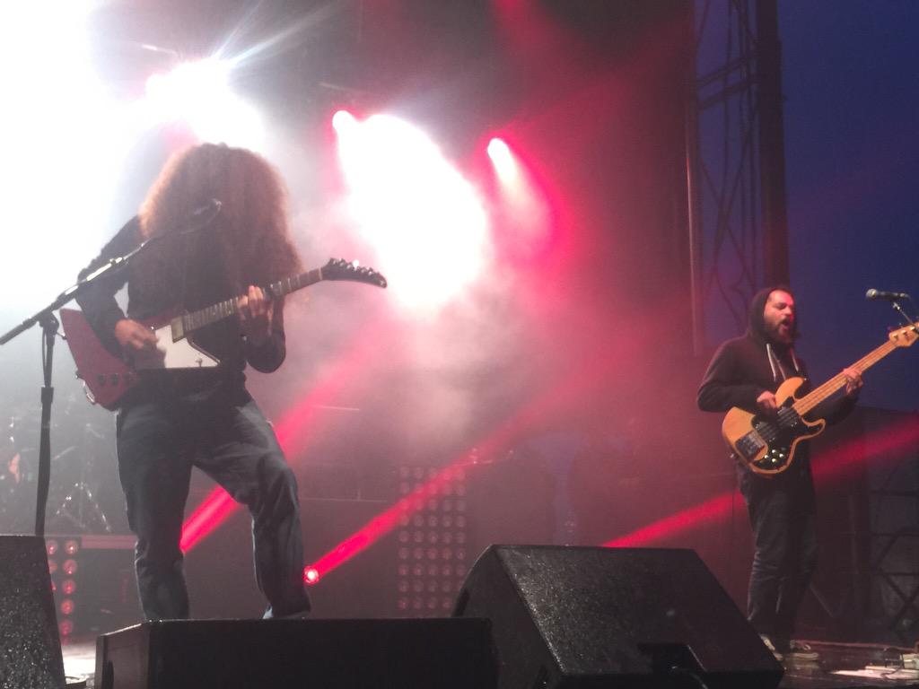 Nevixd's tweet photo. @Coheed @1033TheEdge #edgefest15 was freggin' awesome. http://t.co/ZACkmTyGVT