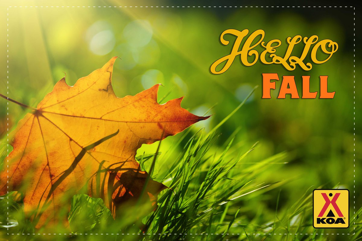 Fall brings cooler nights, perfect for enjoying warm apple cider by the campfire. Happy Fall camping!