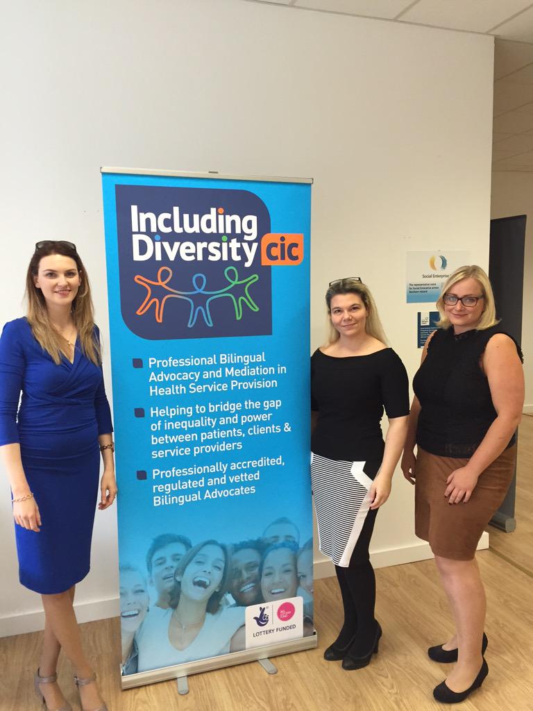 IncludingD's tweet photo. Launch of the Bilingual Advocacy and Mediation in Health Services today - funded by The Big Lottery Fund http://t.co/oVCVwVCz7U
