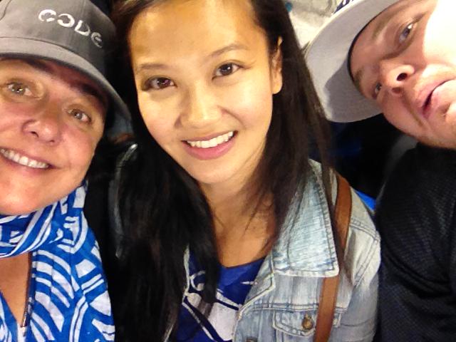 codefilmtoronto's tweet photo. CODE &amp; friends having an absolute blast at yesterday's @BlueJays game! #GoJays #toronto http://t.co/fYLLxSPiI8