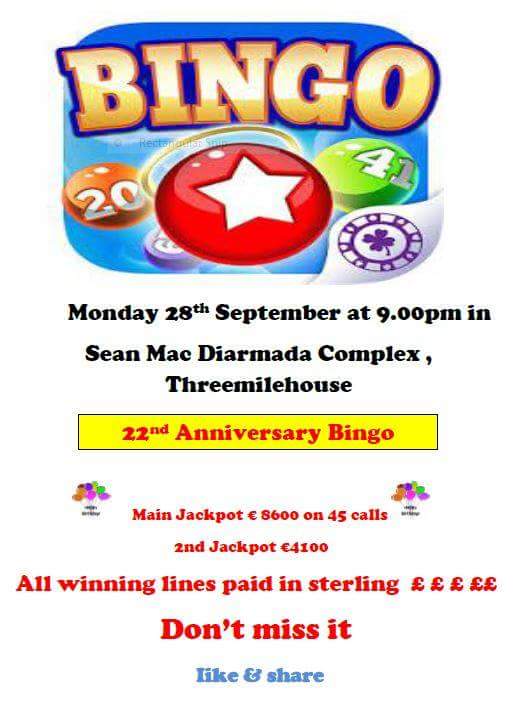 Don't miss our Big Bingo Giveaway NEXT MONDAY NIGHT

All lines to be paid out in £££ STERLING £££

RT and favourite
