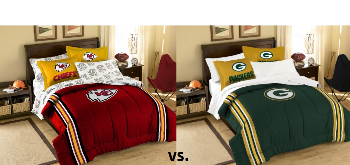 beddingdotcom's tweet photo. Who will win this matchup?

Chiefs: http://t.co/B81LVmhmcn 

Packers: http://t.co/n98kNCXlyG http://t.co/AbRsYVhbJq