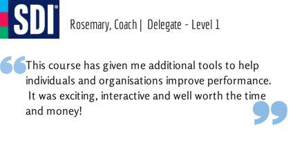 UK_SDI's tweet photo. Rosemary, a professional coach - gave us feedback on our #SDILevel1 training. We're glad it was valuable for her: http://t.co/zhCtPxMgEN