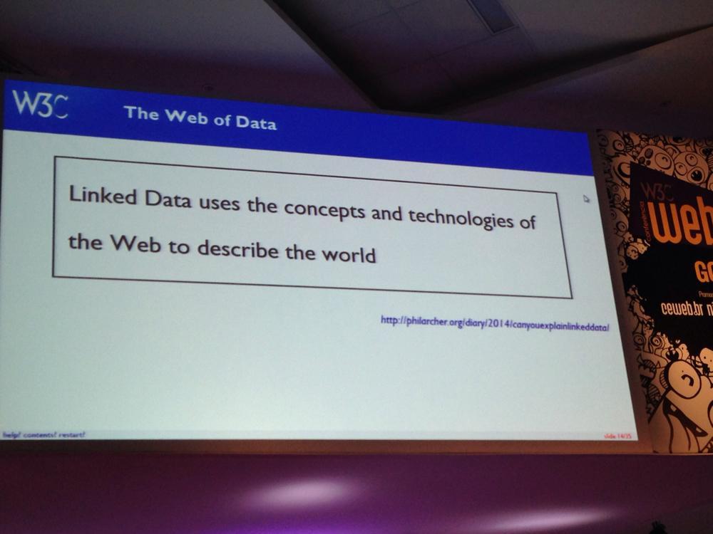 bongiornoweb's tweet image. Linked Data - Tecnologias da web que descrevem o mundo.

#webbr2015  #semanticWeb #linkedData #web
