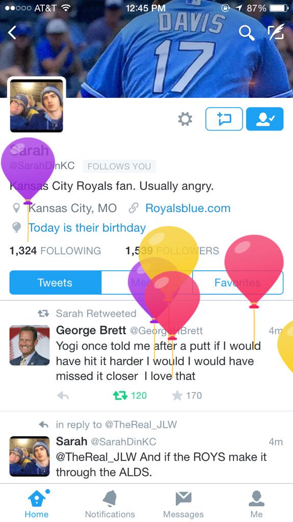  HAPPY BIRTHDAY PAL! Have a good one- you\re old now. At least compared to me. You\re Wade Davis!! 