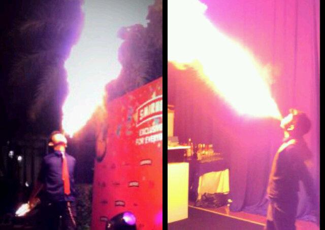 x_rezky's tweet photo. #fireflair #bartender #smirnoffvodka http://t.co/62MfaZUxiT