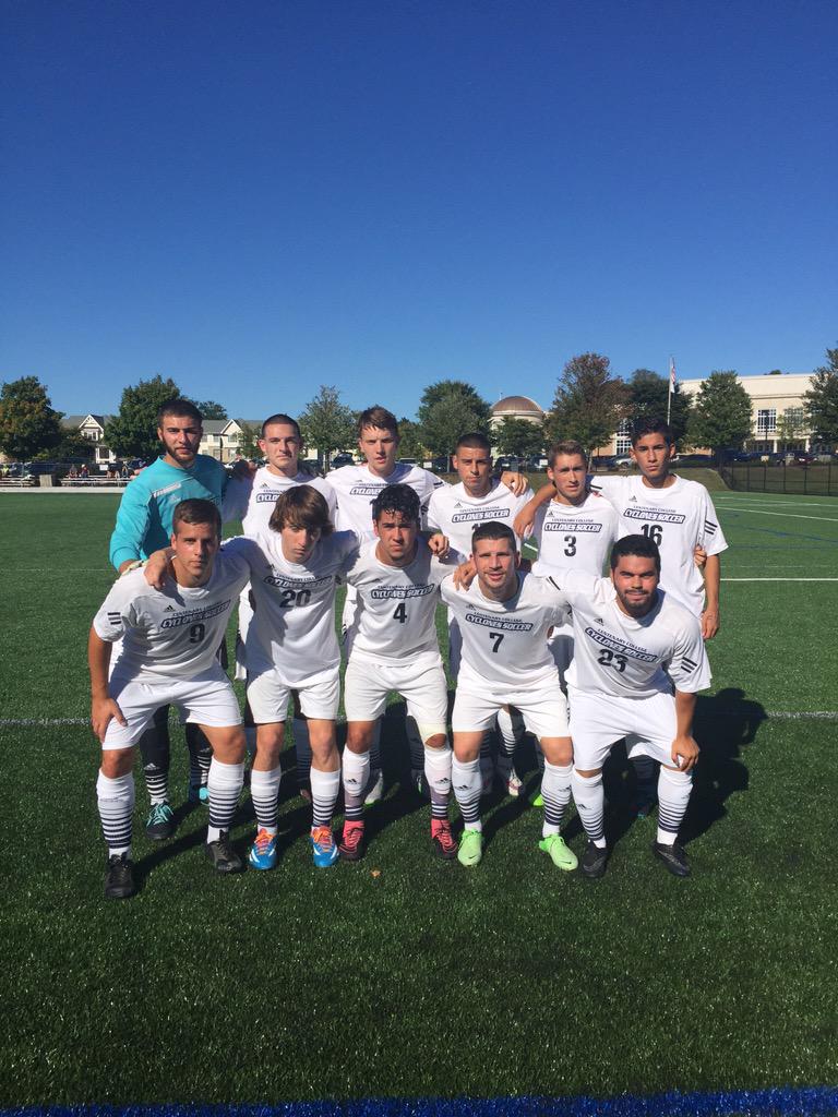 Starting lineup against #FDU #CentSoccer