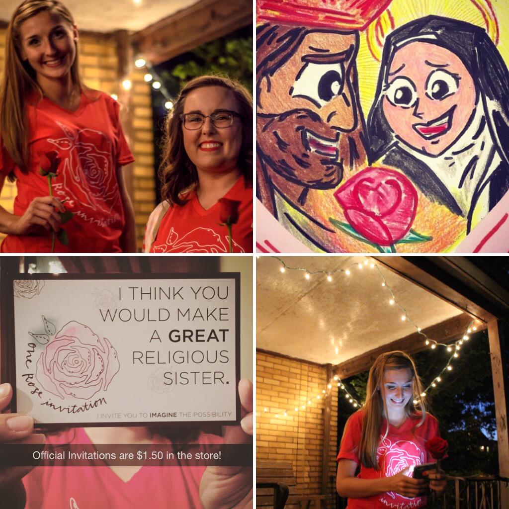 Imagine_sisters's tweet photo. Who's ready for the #OneRoseInvitation? http://t.co/ii5fPUWo9I #ycl2015 #NunsRock http://t.co/nXCJxKaWJM