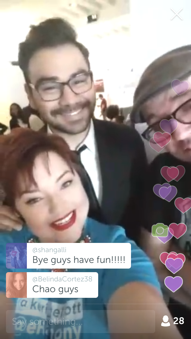 eHarmony's tweet photo. Reunited in NYC w/ @RaymondCinemato & @ShawnCMatthews for #PeriscopeSummit! #ScopeOutAmerica http://t.co/dW2SKpdCT3