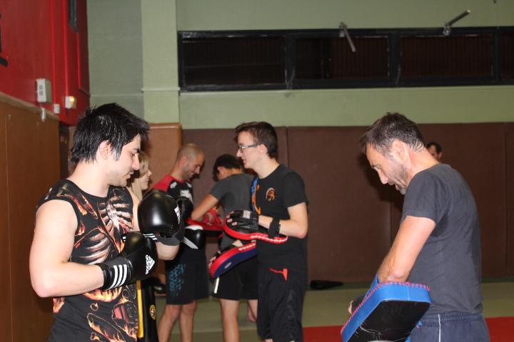 Un très bonne entrainement ce soir au Kung Fu de @Guyancourt78, avec le prof Didier partenaire de l'Aito78.