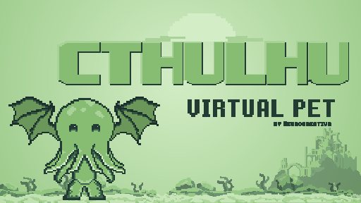#Cthulhu #Lovecraft #unity3d #virtualPet #indiedev #android new version! hope you like it  goo.gl/P42AyZ