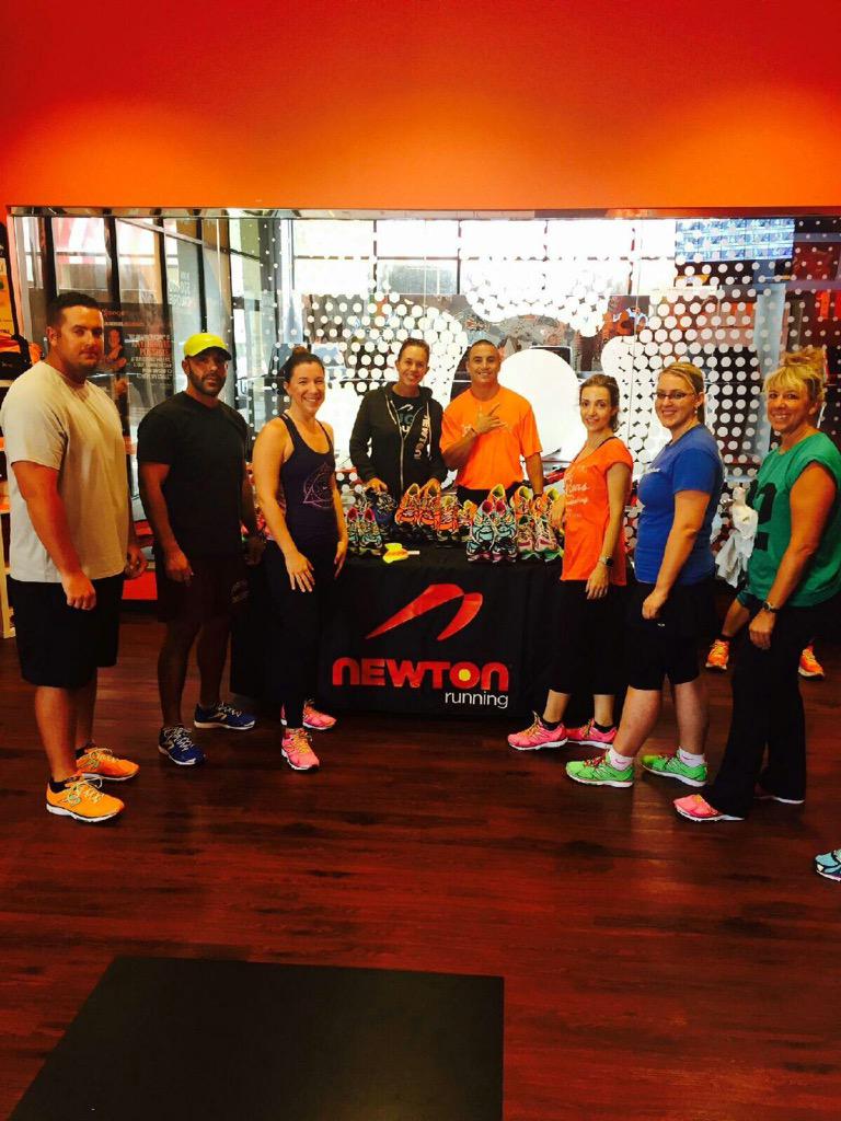 NewtonFlorida's tweet photo. FEELin' it at Orangetheory Fitness Wiregrass today! #FeelNewton #BasePushAllOut http://t.co/ssFx0nySXU