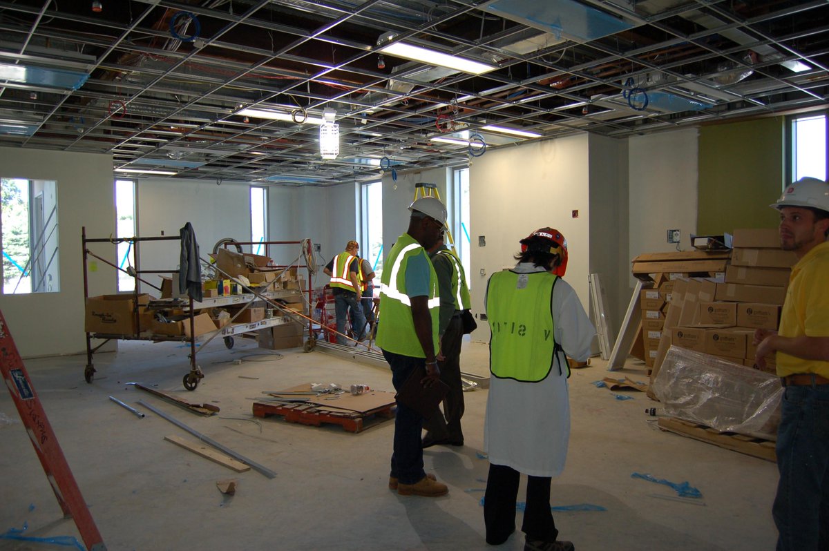 AUDeanCoonan's tweet photo. Dean Coonan and staff checking out our new space. Its AWESOME! Excellent learning environment for our great students! http://t.co/zLggDnCj7u
