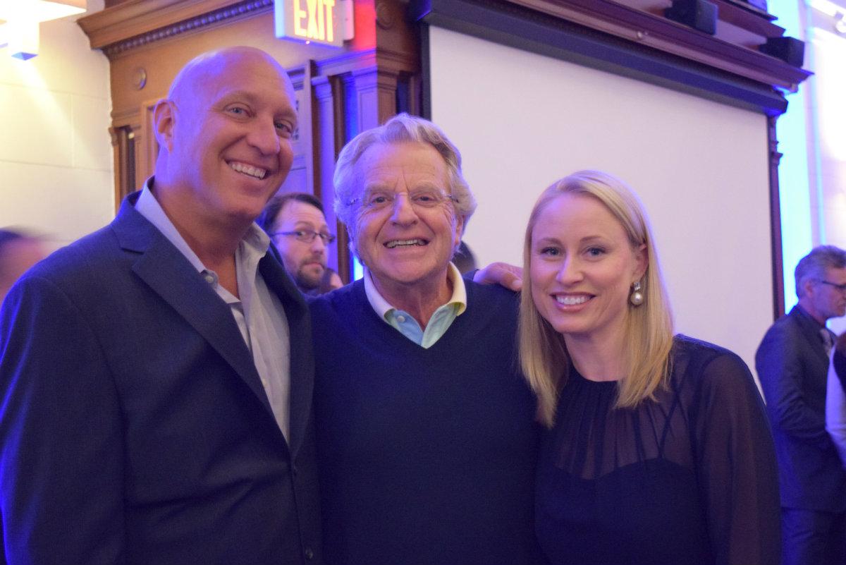 SteveWilkosTV's tweet image. Steve &amp;amp; Rachelle celebrated the 25th Season of @SpringerTV ​this week w/ their good friend &amp;amp; TV icon @jerryspringer!