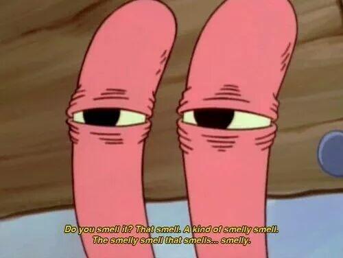 When I smell weed