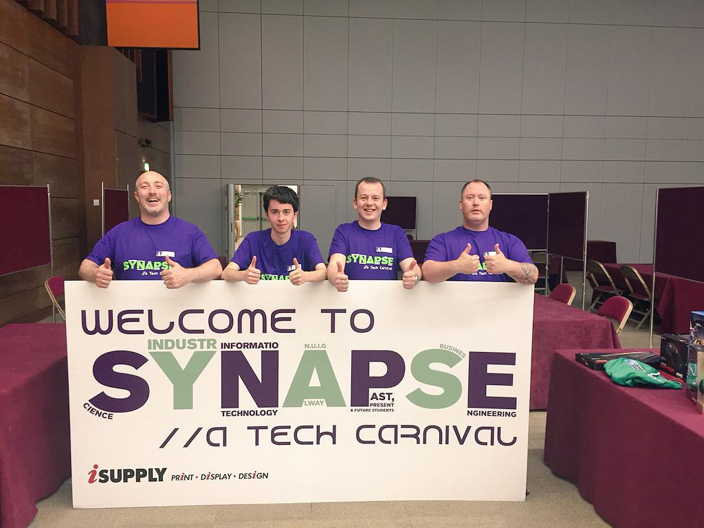 synapsegalway's tweet photo. Thanks to the whole team who made #synapse15 Awesome - all our great companies and of course, all those who came!😀 http://t.co/oO4bKp3Par