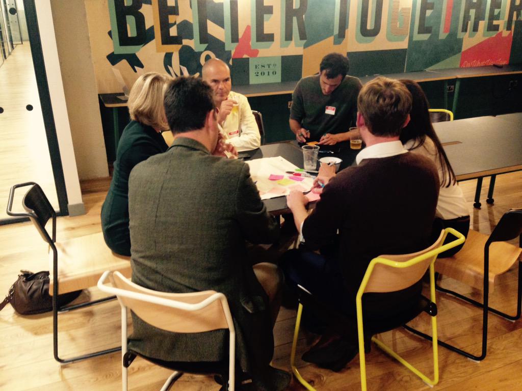 UKTNofficial's tweet photo. Our @TechLondonAdv #cleantechLDN working groups are underway. No pressure, just the future of London at stake guys... http://t.co/dkPRr5VbFZ