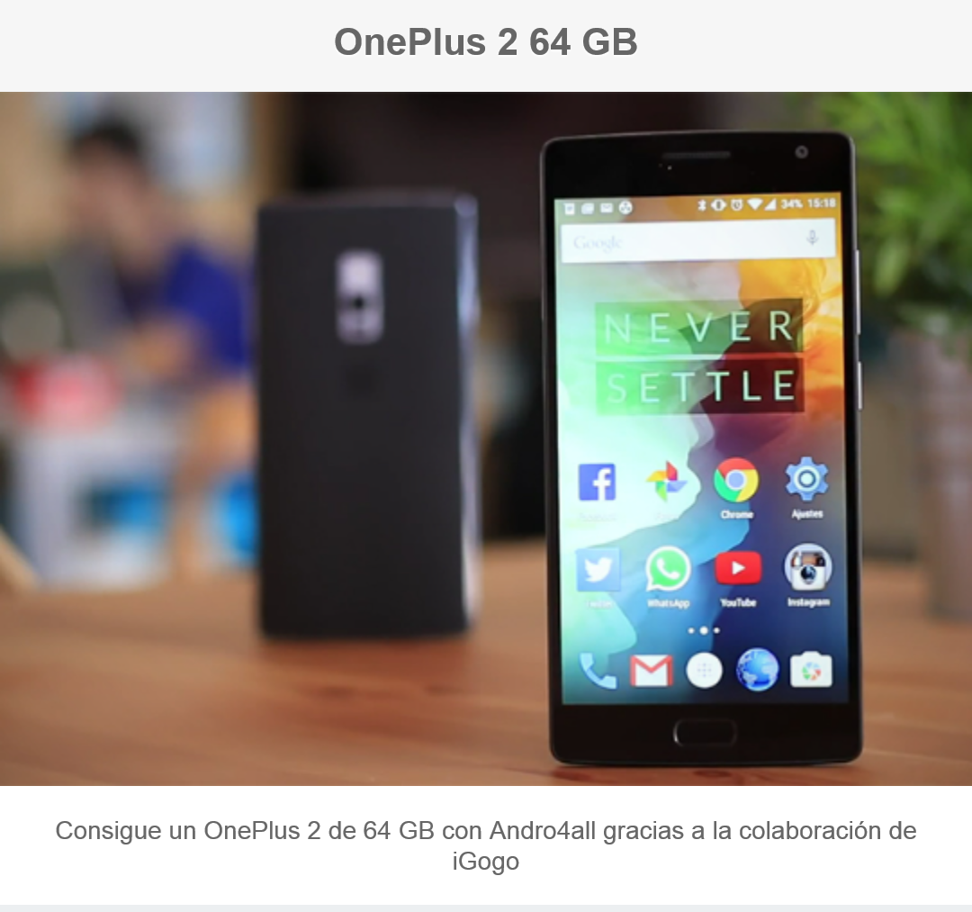JosmanGarcia's tweet image. Si quieres ganarte un #OnePlus2Andro4All sígueme y te diré como