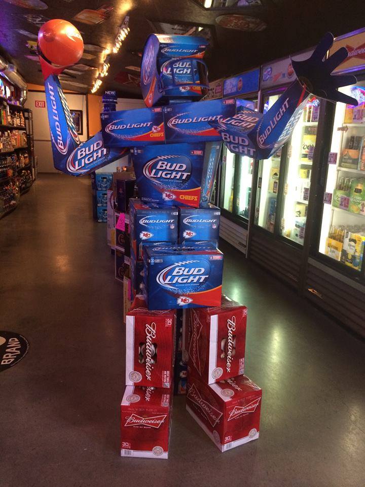 BevDynamics's tweet image. This #DynamicDisplay from Harvest Spirit in Kansas might get a call from the Cowboys . . .
on.fb.me/1YBUyl4