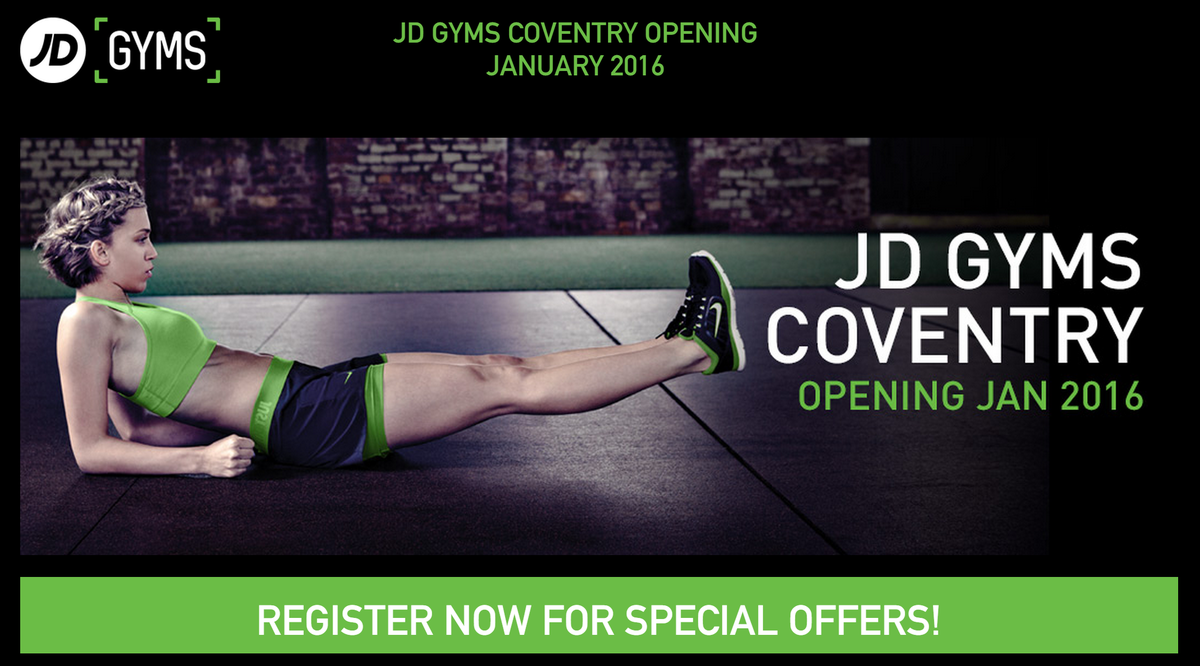 CharlesettaSisk's tweet photo. RT JDGyms: Interested in our new #Coventry gym? Register your details for info &amp; offers: http://t.co/UOiqrb5Frh  http://t.co/KL1uYl8erw …