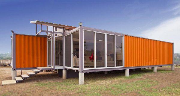 SerContainer's tweet image. Hermosa #CasaContenedor, cómoda, tranquila. ¿A quién no le gustaría vivir en un lugar así?