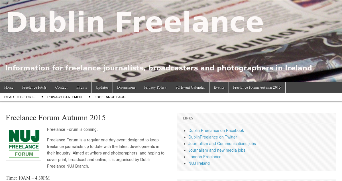 I'll be yabbering #radio and #television commissioning at @DublinFreelance Forum on Oct 19th: dublinfreelance.org/freelance-foru…