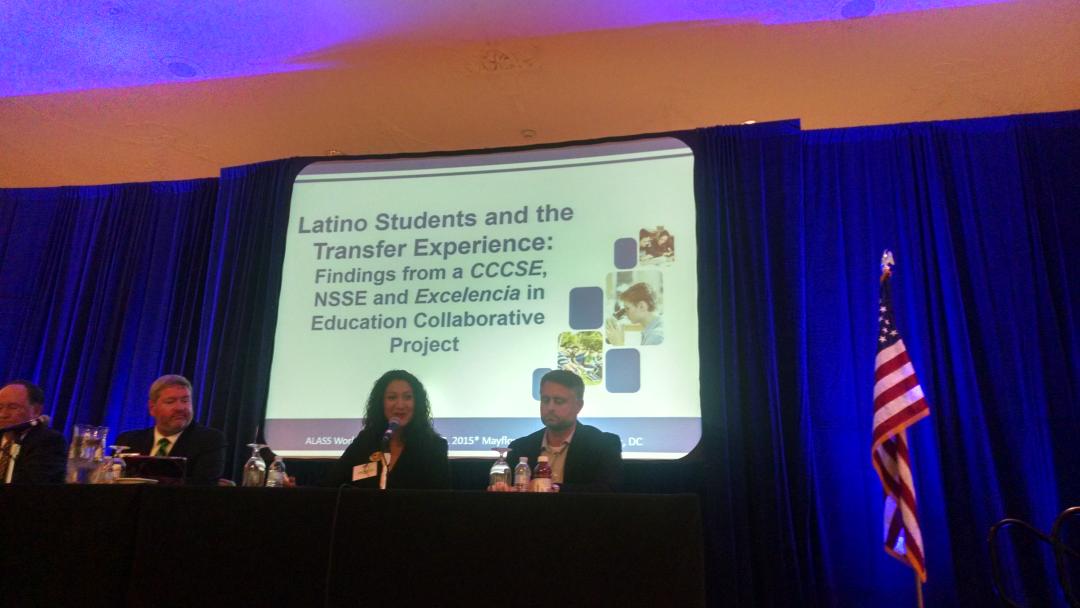 jillian kinzie (@jilliankinzie) on Twitter photo Engaging Latinos for transfer & success panel using CCSSE & NSSE data to take action. ALASS workshop. <a href="/NSSEinstitute/">NSSE Institute</a> Engaging Latinos for transfer & success panel using CCSSE & NSSE data to take action. ALASS workshop. <a href="/NSSEinstitute/">NSSE Institute</a>