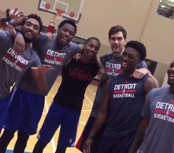 VIDEO: rookies sing happy birthday\ to Brandon Jennings at practice  