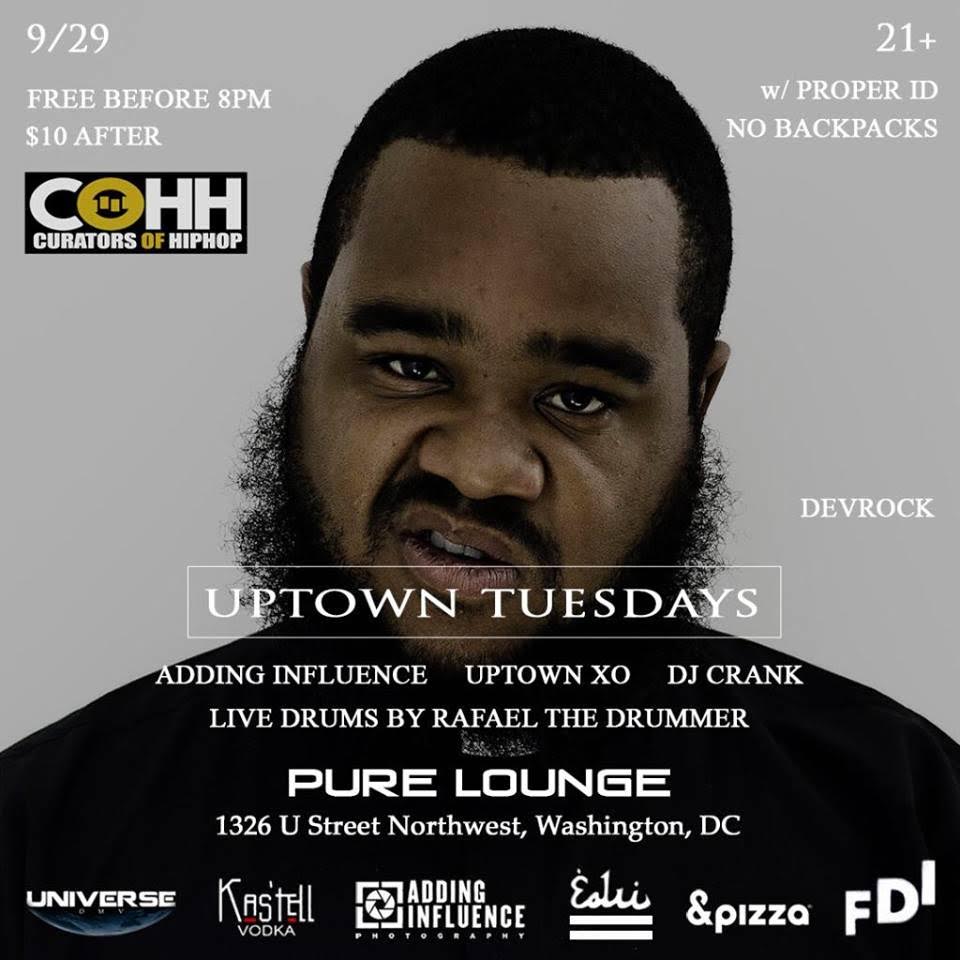 LBSBaltimore's tweet image. LBS Minster of Culture #DevRock will be performing in D.C. Tuesday. Check it out! #LBSGang