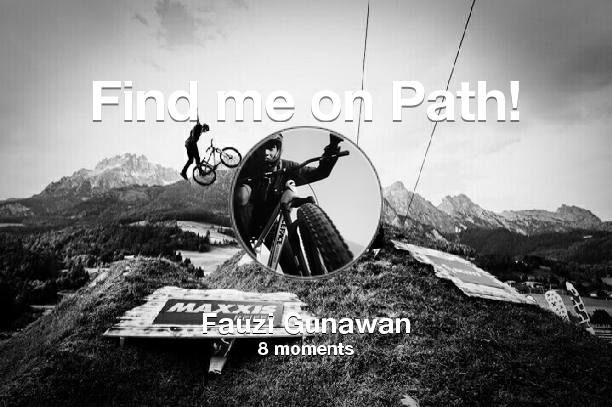 Find me on #Path now! Go to: path.com! #thepersonalnetwork