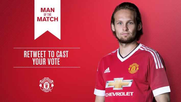 Retweet to vote for Daley Blind as #mufc's Man of the Match v Ipswich.