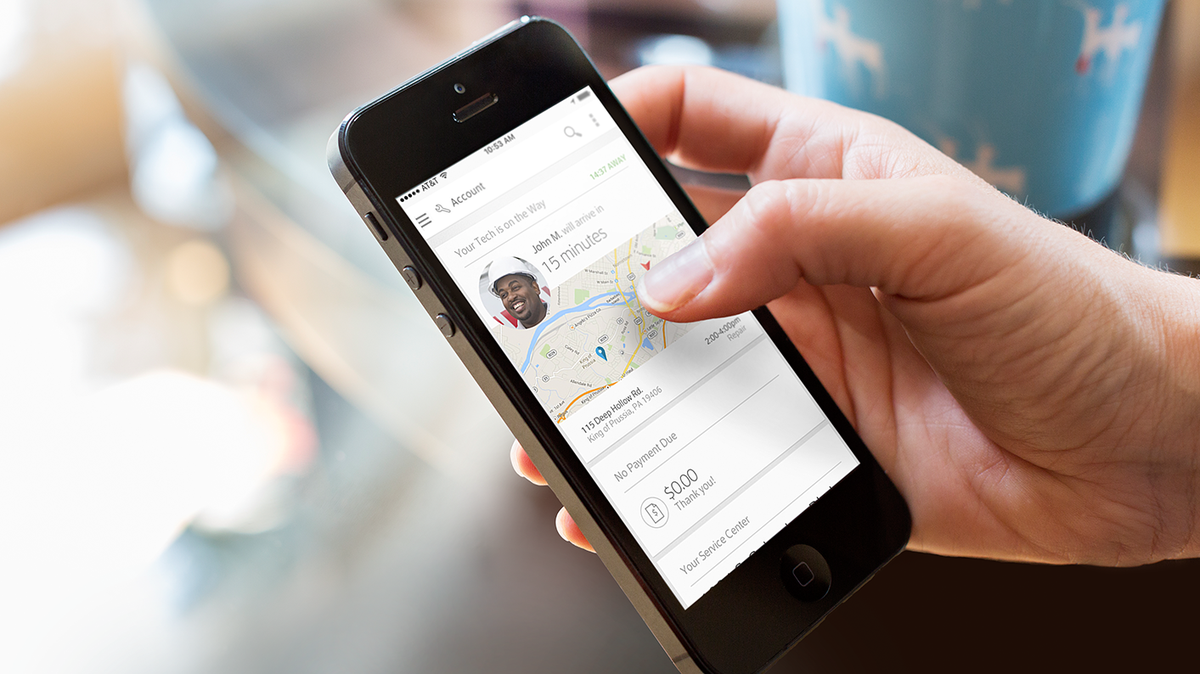 ComcastWA's tweet photo. #TechETA in @xfinity #MyAccount App now available in OR/SW WA. Coming to other markets soon! http://t.co/goUBTfNzW9 http://t.co/Dv5URmHLhG