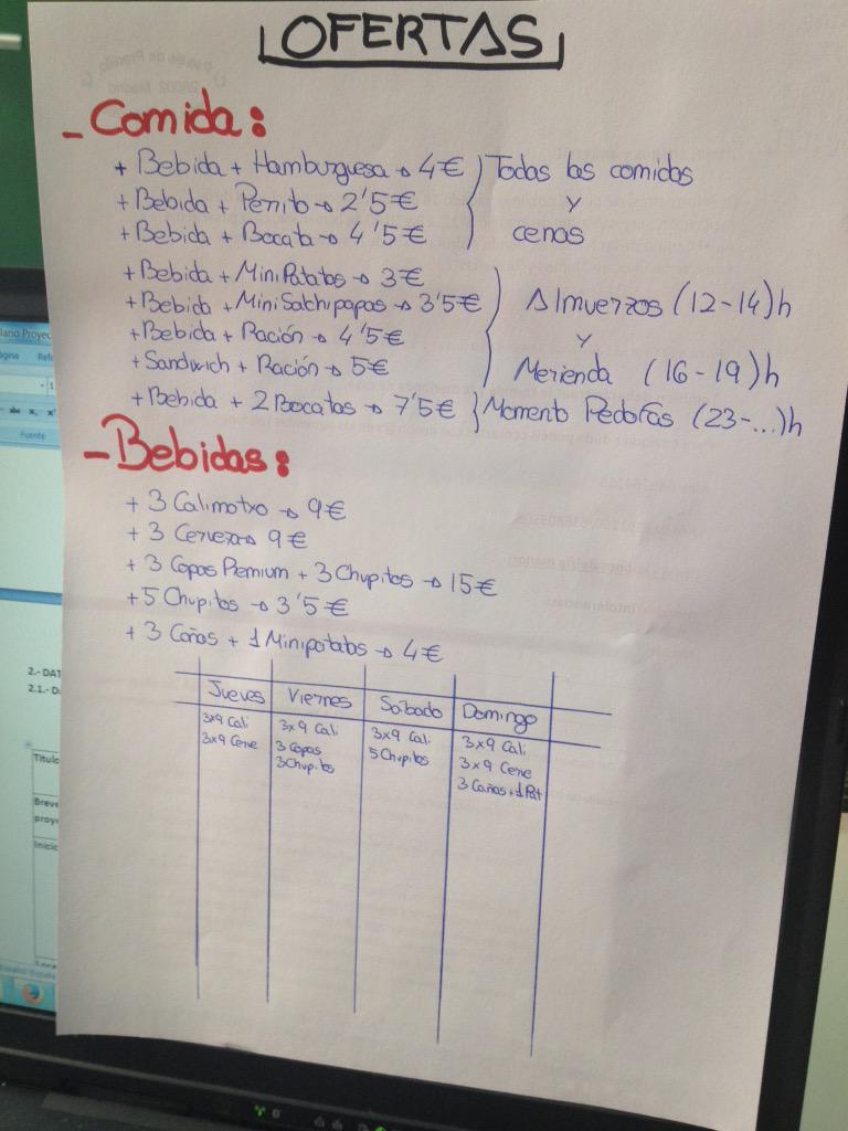 AsocJaire's tweet photo. Peasssso ofertassss!!!#casetajaire2015 http://t.co/3U4xSxFWoE