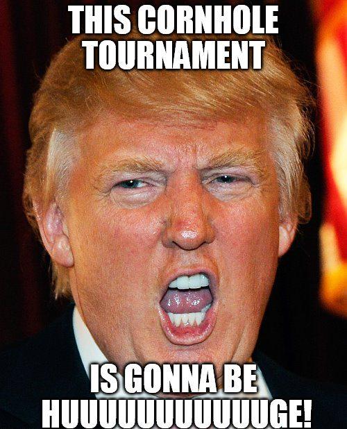 Did we mention the prize is a measly $10,000 for 1st place in Cornhole? Get registered here: bit.ly/1iMEMUj