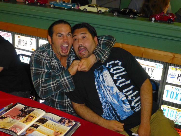  Happy birthday! No more headlocks. Matt Hardy headlocks hurt. 