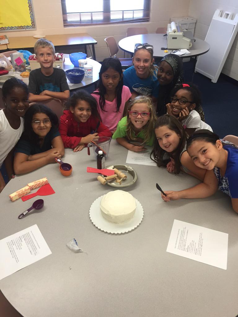 Our first New Horizons cake decorating class was a success! We all had so much fun! <a href="/HZNElementary/">Horizon Elementary</a>