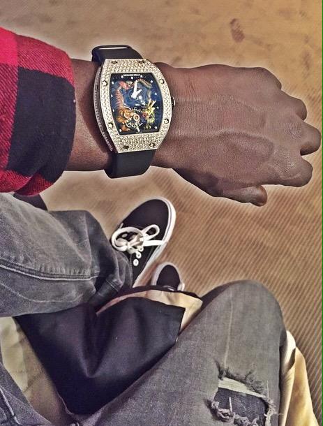 ibraforreal's tweet photo. I love my watch @Richard_Mille #bosslife #richardmille #paris #panam #92 #hautsdeseine #luxurylife http://t.co/aiGcdbGPMd