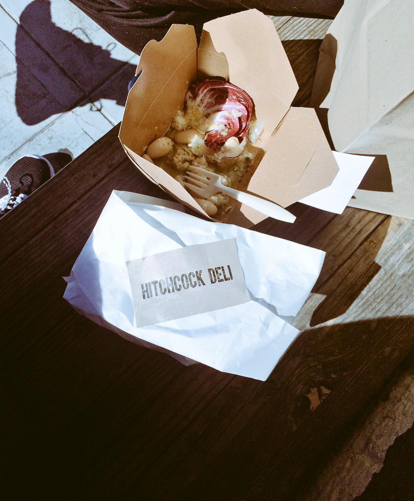 Sorry this #CornedBeef was too bomb it disappeared before the photo. S/O to <a href="/HitchcockDeli/">Hitchcock Deli</a> for making lunch a WIN 🏆👌🏽