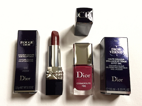 davelackie's tweet image. Look at today's Twitter giveaway! Dior Cosmopolite Nail and lip duo! To enter, follow @davelackie &amp;amp; RT