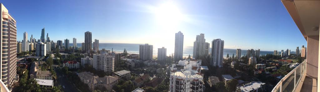 Little getaway to the goldy with <a href="/jackbeckinsale/">jack beckinsale</a>, definitely could get used to waking up to this view every morning