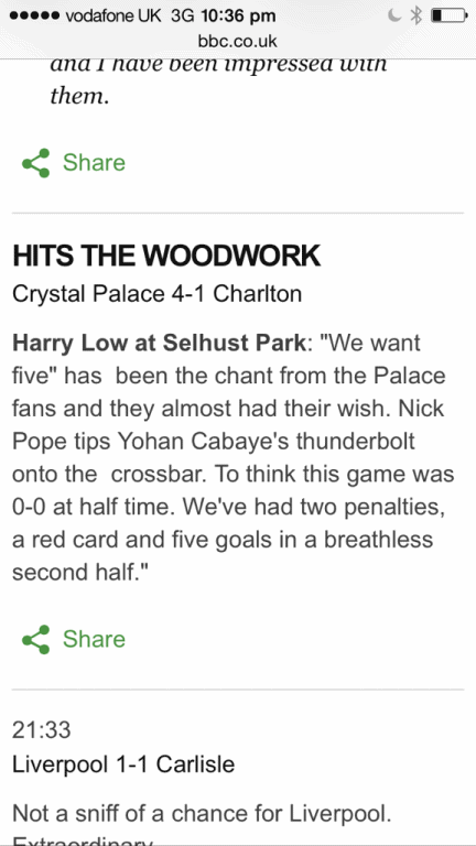 HarryLow49's tweet photo. HITS THE WOODWORK http://t.co/S7EQk4twOM http://t.co/5CSZiKqMZV
