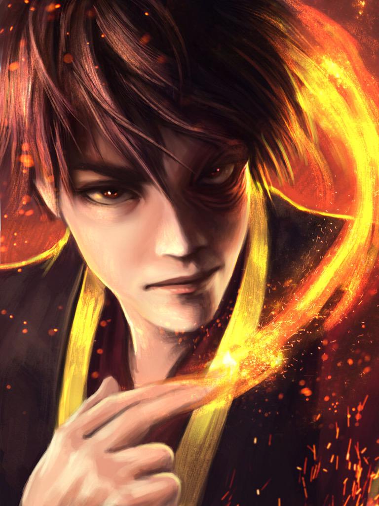 Im hot my finger is on fire!