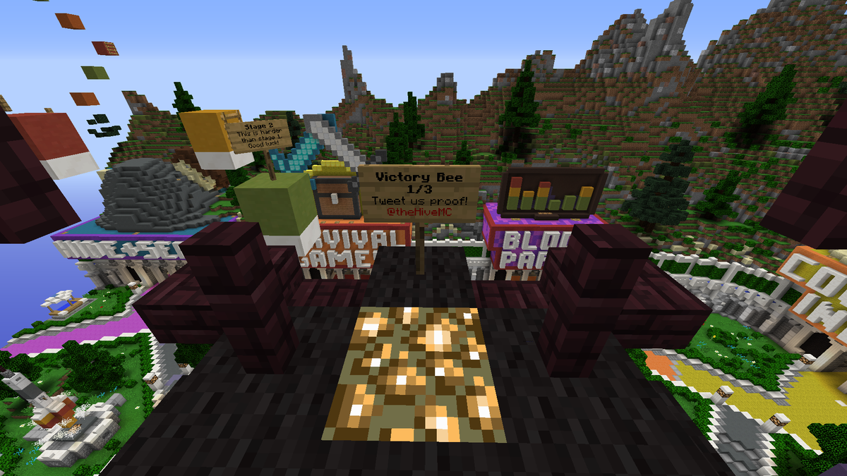 idontusethis113's tweet photo. @theHiveMC My daughter "SquishyPenguin" wanted me to tweet you this :) she is 5 and loves your server!! #minecraft http://t.co/nBNe96BXJj