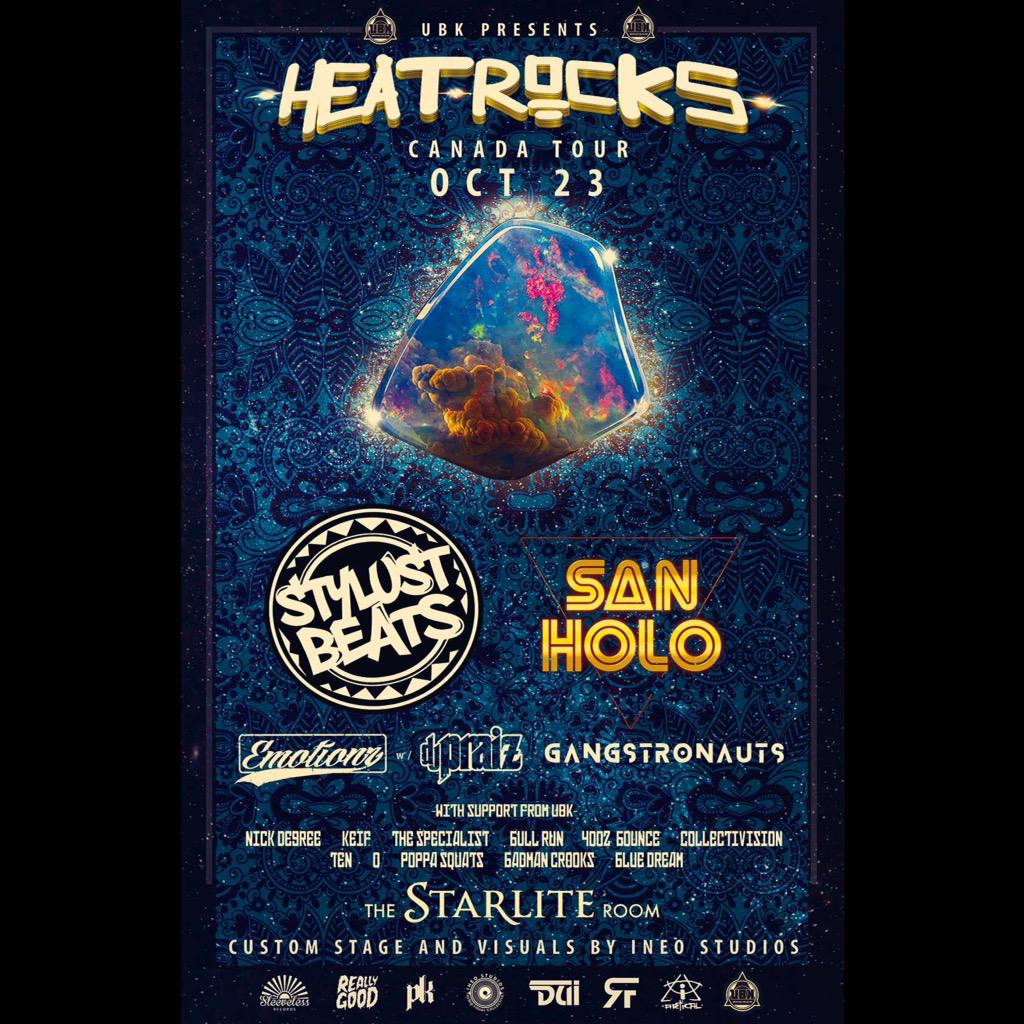 UBKYEG's tweet photo. Oct.23! Heat Rocks!
@StylustBeats @sanholobeats & more! #ubkallday http://t.co/Q504c7nRFU