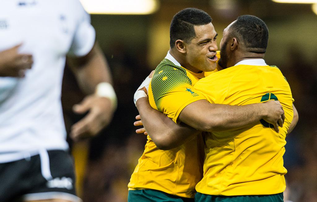 wallabies's tweet photo. If anyone looks a little tired from staying up watching the @RugbyWorldCup this morning,  make sure you give'em a hug http://t.co/QOIAd6AiV8