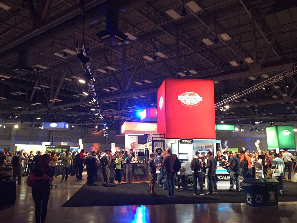 jay_hallberg's tweet image. #Spiceworld2015 off to a crazy hug start. First year where the opening welcome party isn&apos;t in a bar.