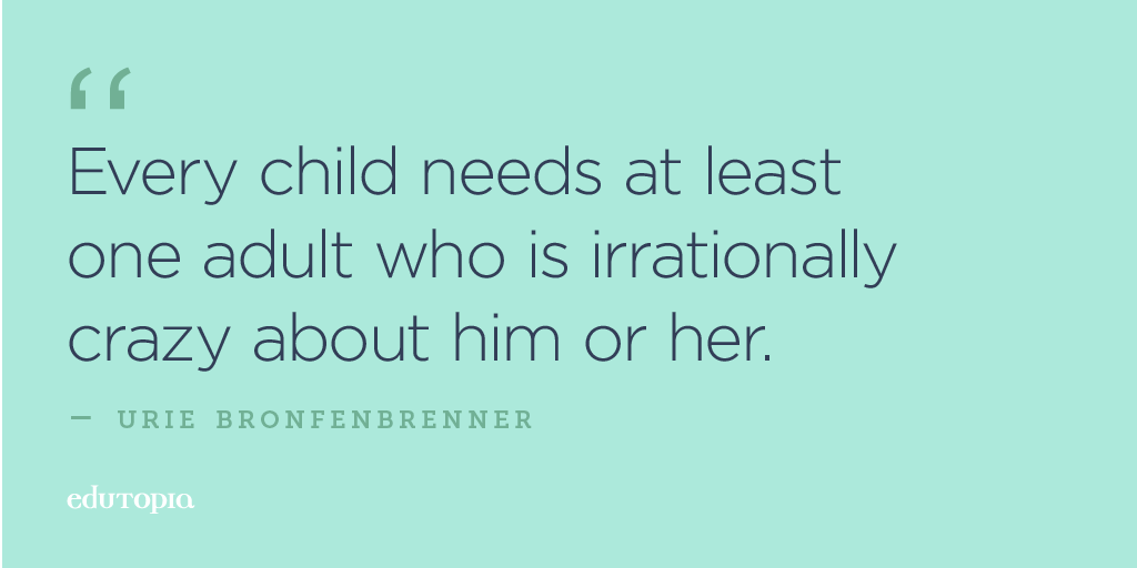 Bottom line: They need to feel loved.