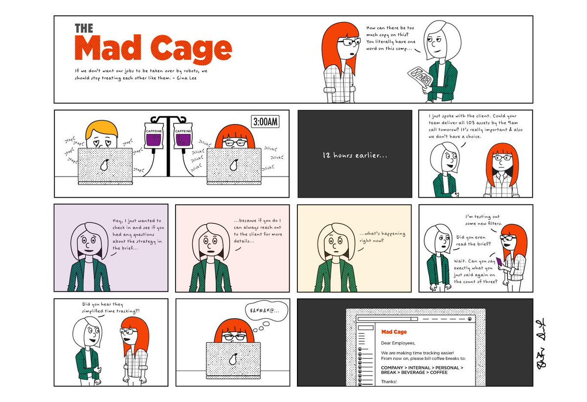 IMM's tweet image. "If we don't want our jobs to be taken over by robots..."
#ThatsWhatWeSaidWednesday